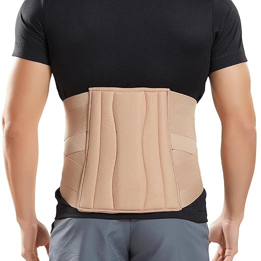 Flamingo Advanced Lumbo Sacral Belt Size L | Orthopedic Lower Back Support Belt for Low Back Pain, Sciatica, Spine Alignment & Posture Correction