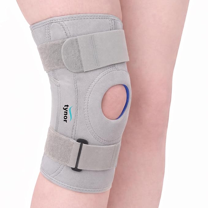 Tynor Knee Brace Hinge Size M | Hinged Knee Support Brace for Ligament Injury, ACL & PCL Stability